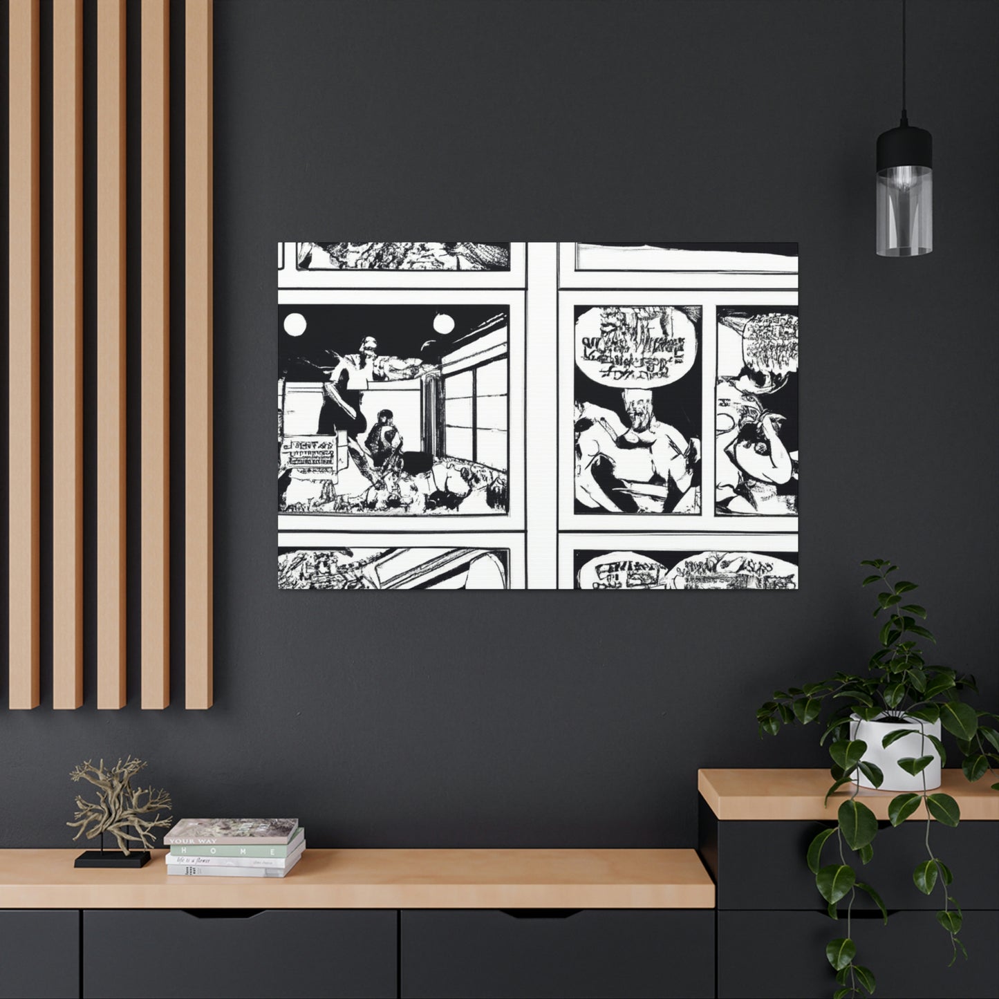 Captain Cinder - Comics Collector Canvas Wall Art For Bedroom Office Living Room