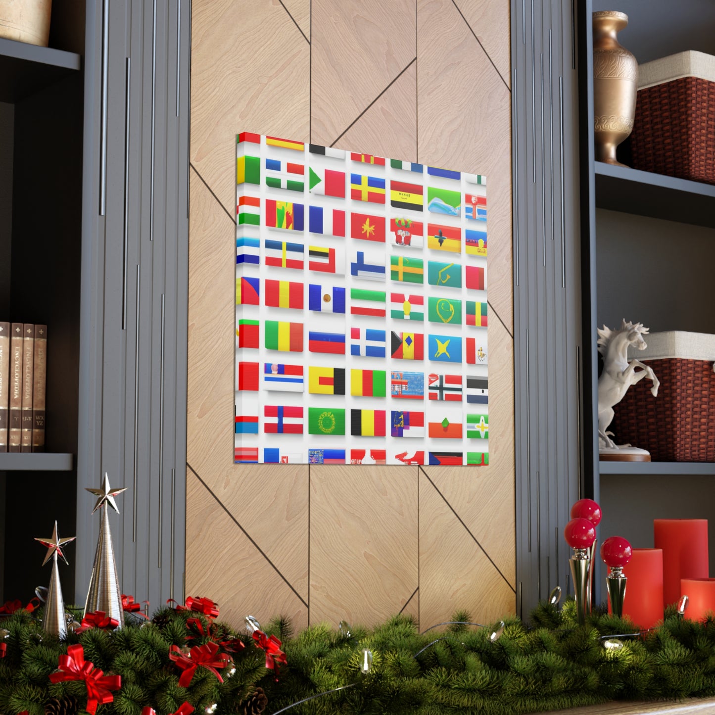 's name

John Bellamy Wilson - Flags Of The World Canvas Wall Art