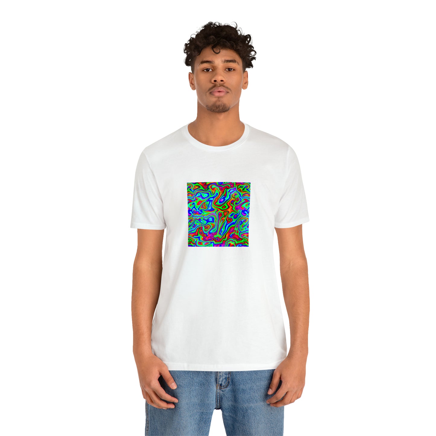 Coco Fashions - Psychedelic Trippy Pattern Tee Shirt