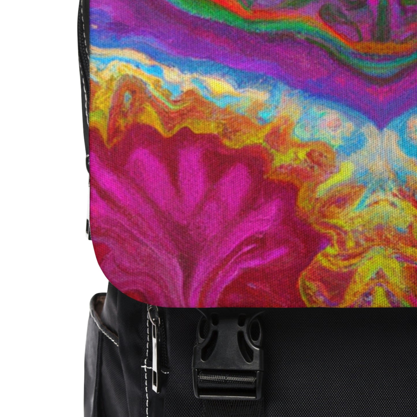 Furmani - Psychedelic Shoulder Travel Backpack Bag