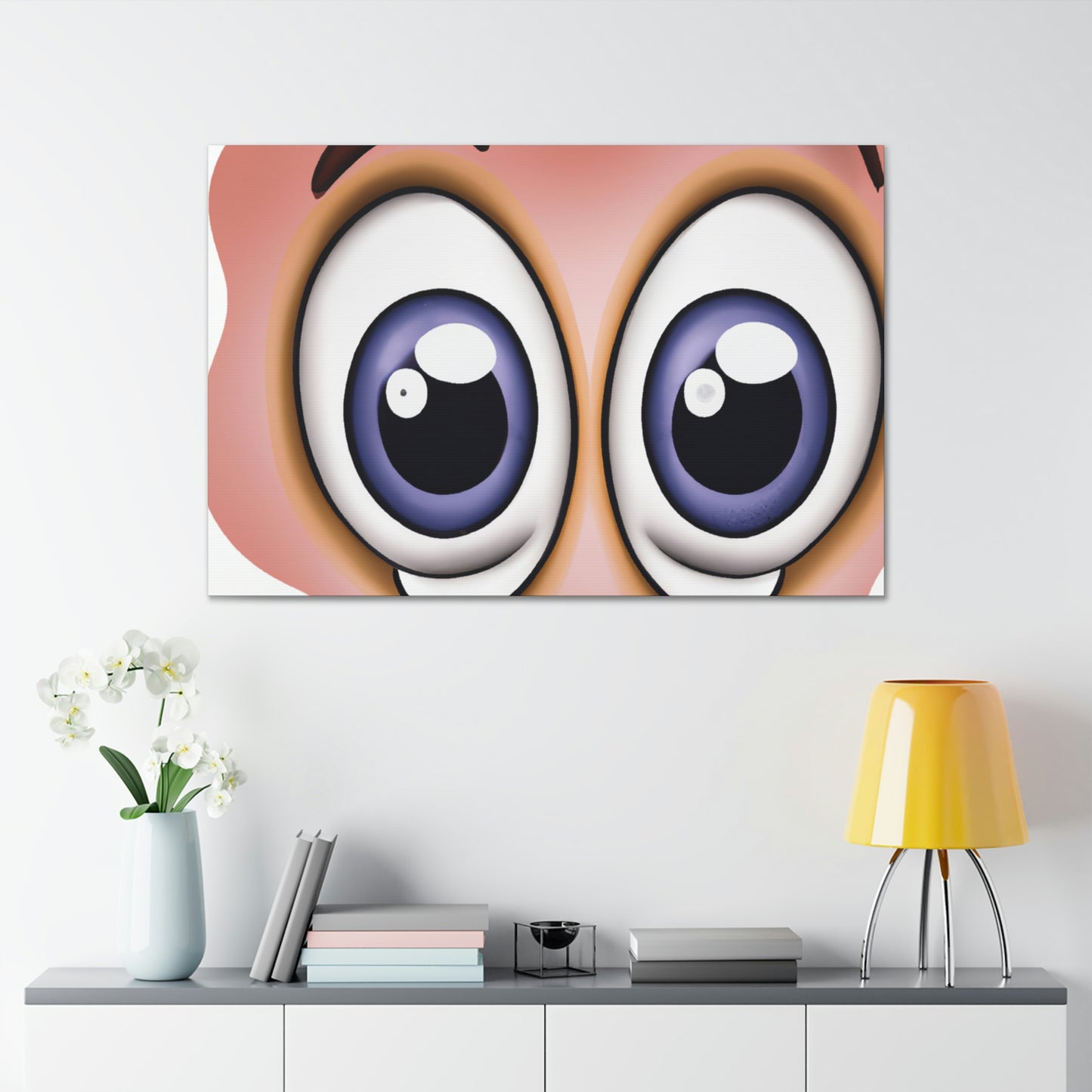 George Richmond - Cartoon Collector Canvas Wall Art