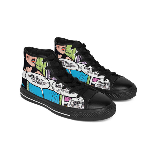 .

Sir Emmett de La Chatriere. - Comic Book Hi Tops