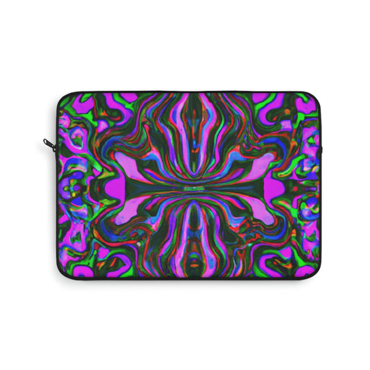 Floppy the Robot - Psychedelic Laptop Computer Sleeve Storage Case Bag