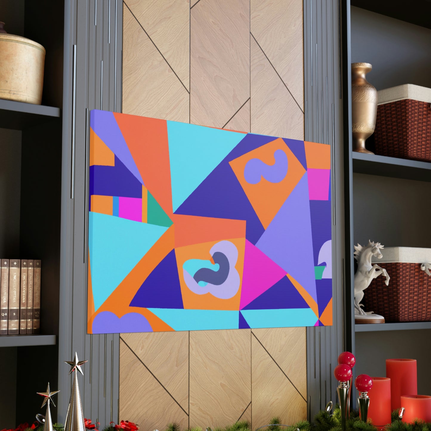 Ellen Stallman - Geometric Canvas Wall Art