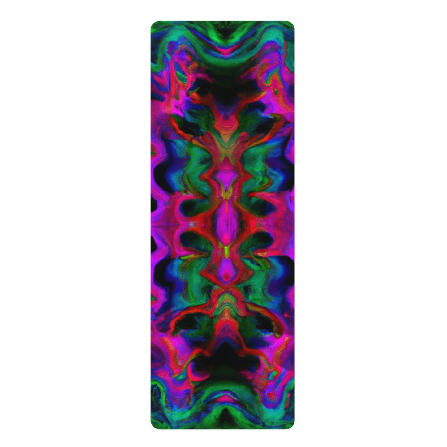 Ivana Shakti - Psychedelic Yoga Exercise Workout Mat - 24″ x 68"