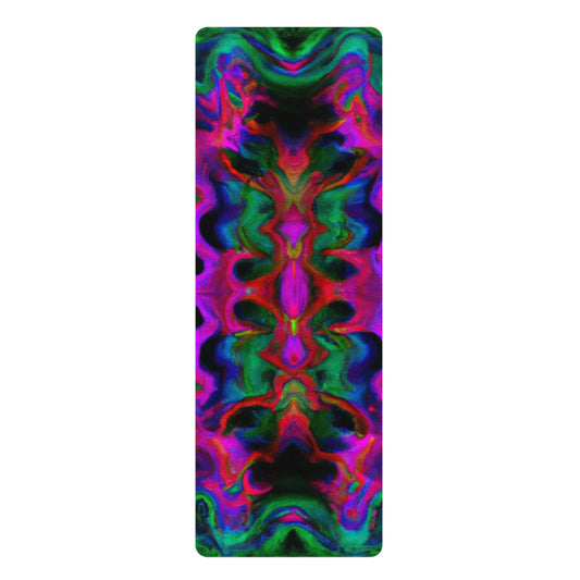 Ivana Shakti - Psychedelic Yoga Exercise Workout Mat - 24″ x 68"