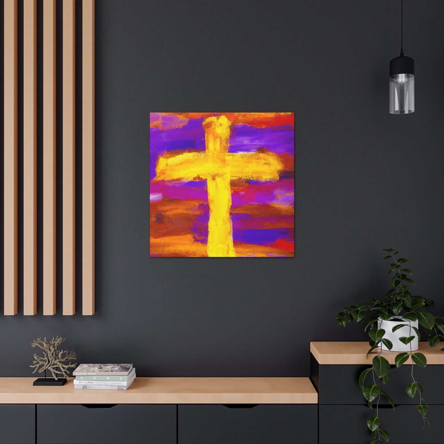 John 8:12 - Canvas Wall Art