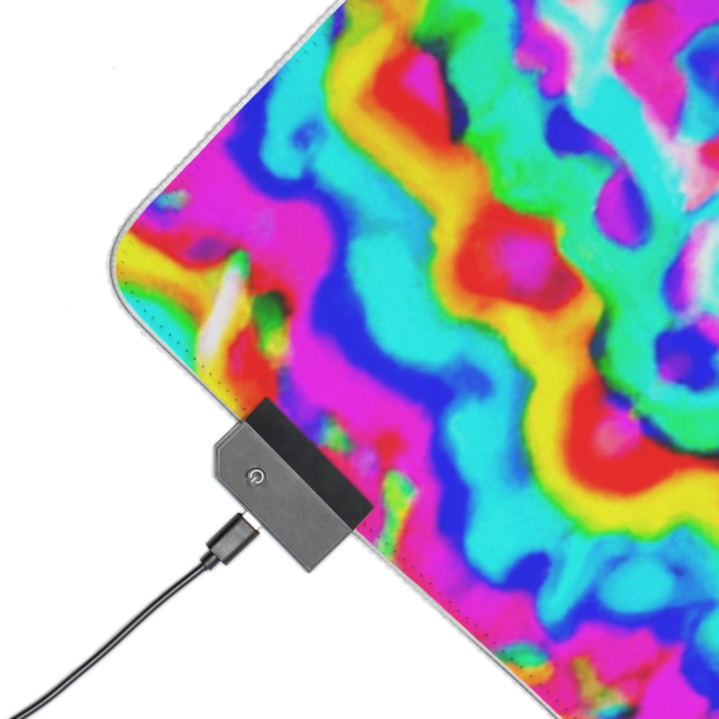 Dinky Beercolator - Psychedelic Trippy LED Light Up Gaming Mouse Pad