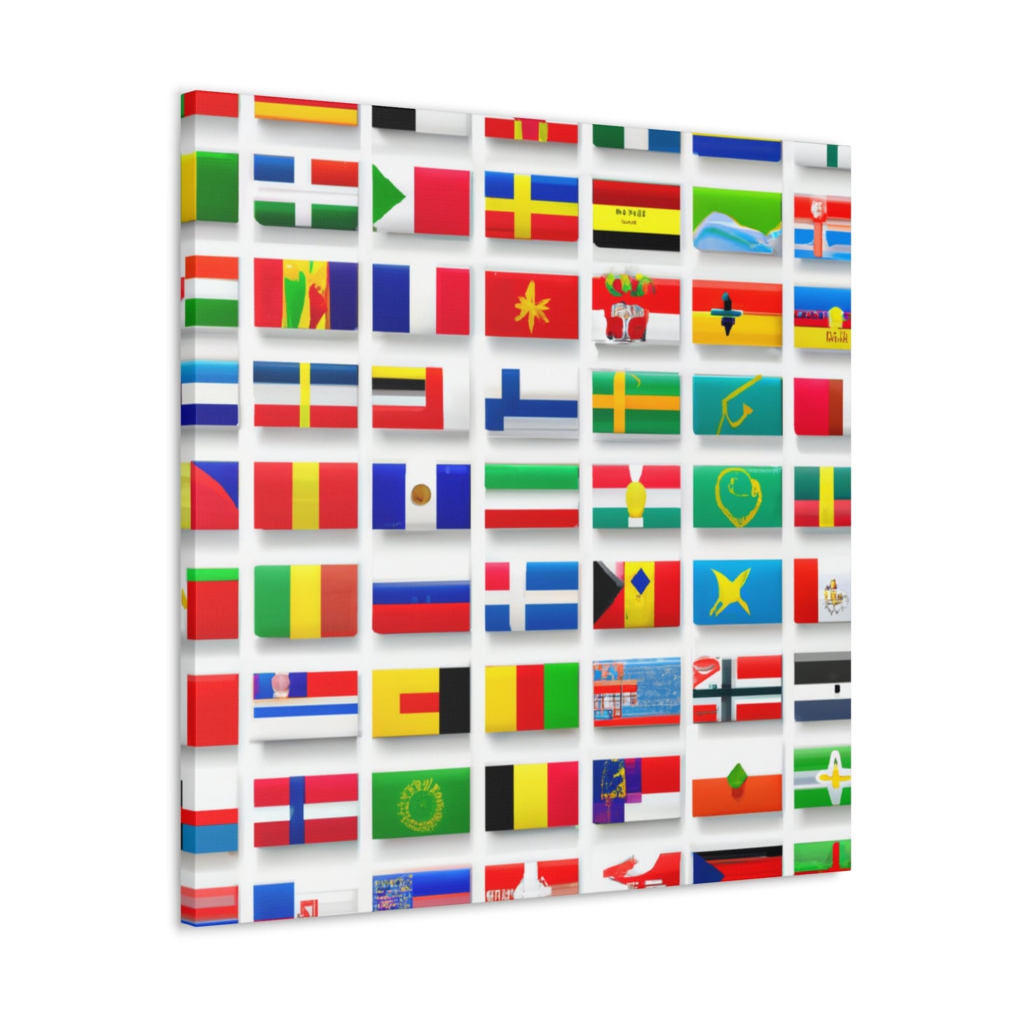 's name

John Bellamy Wilson - Flags Of The World Canvas Wall Art