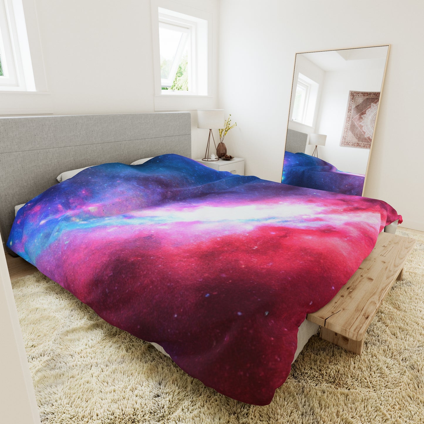 Golden Dawn Dreamer - Astronomy Duvet Bed Cover