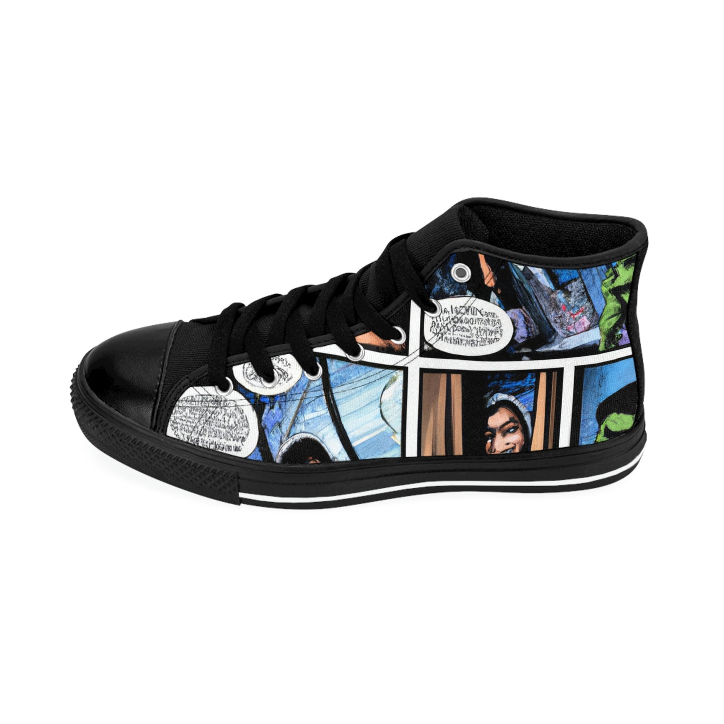 .

Willamana the Shoe Maker - Comic Book Hi Tops