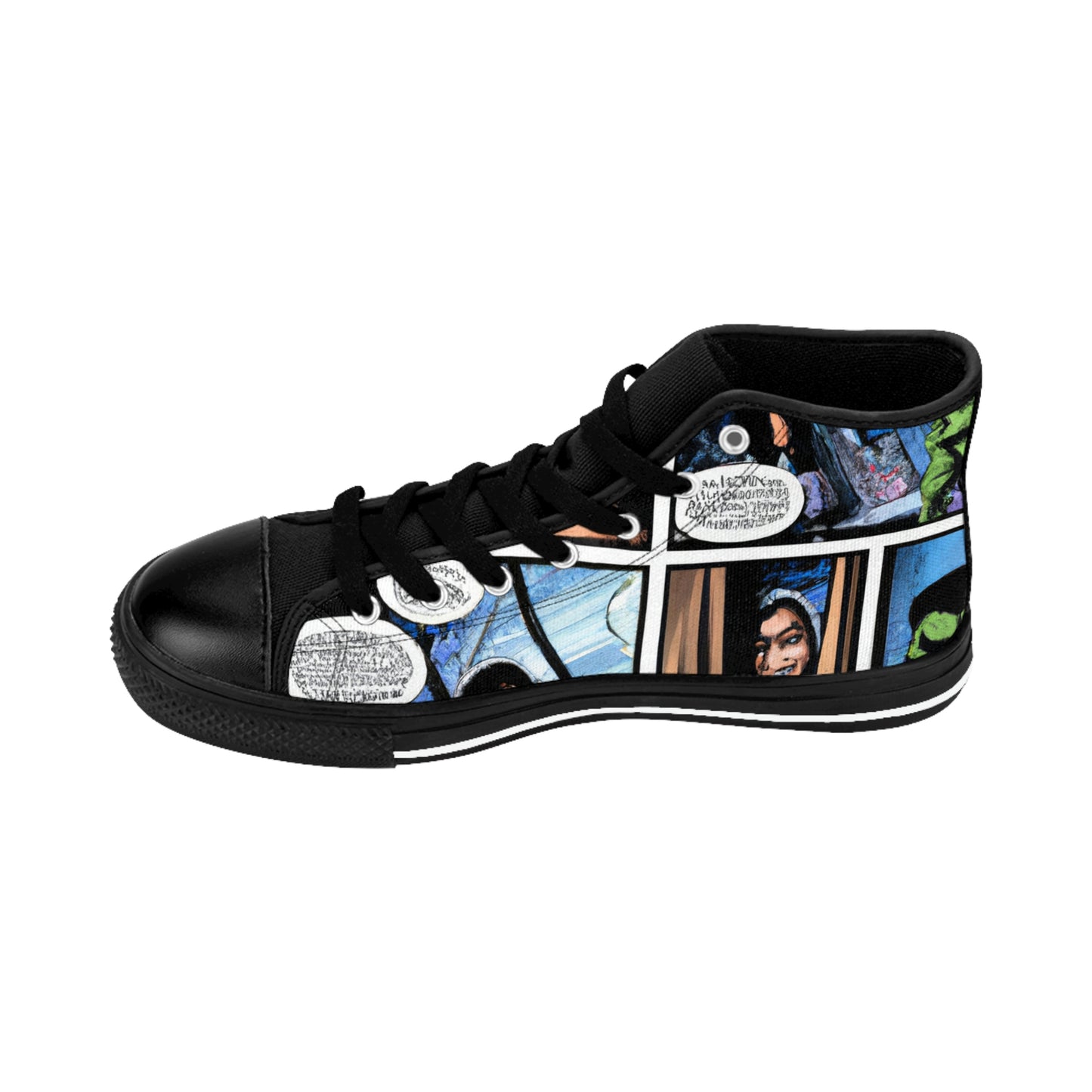 .

Willamana the Shoe Maker - Comic Book Hi Tops