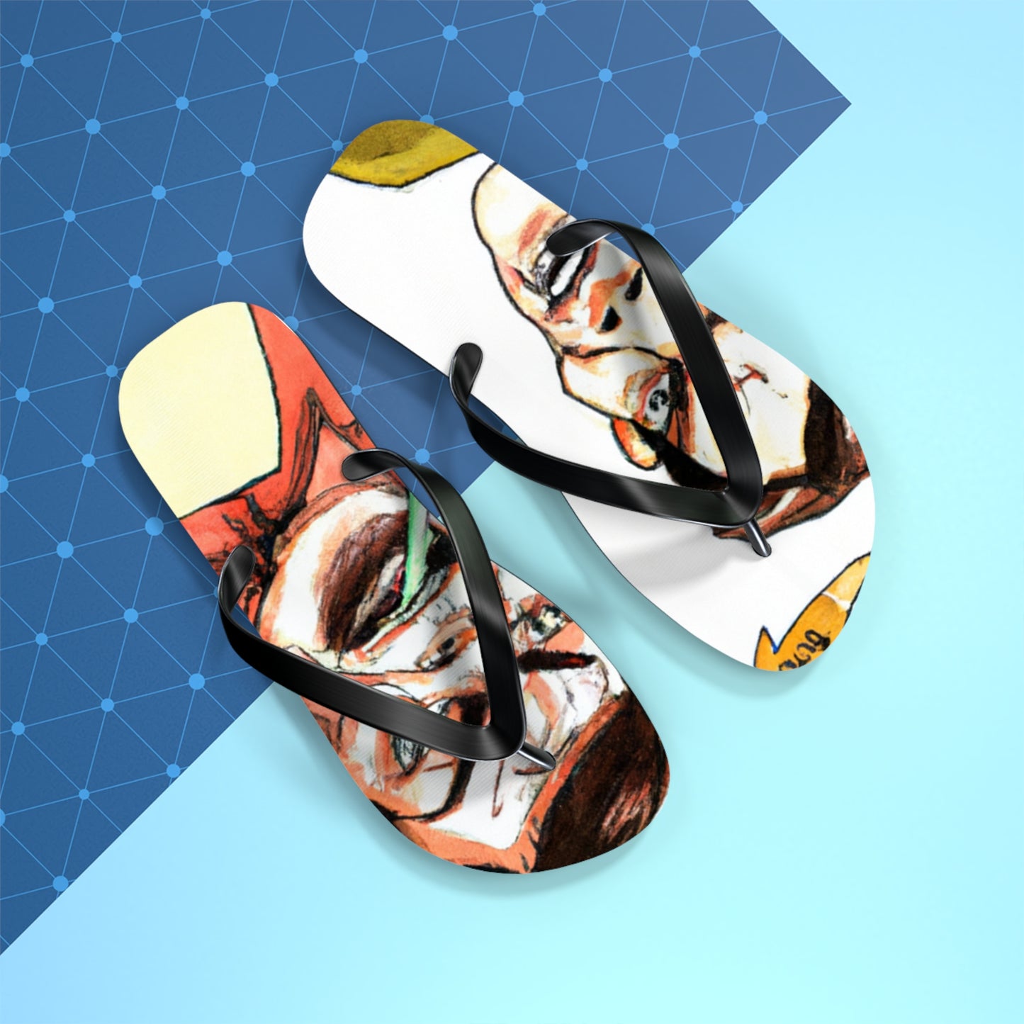 Sproosh Swiftly - Comics Collector Flip Flop Beach Sandals