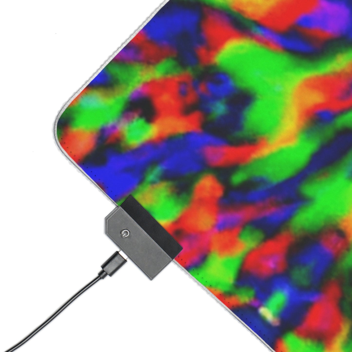 Edison Posyman - Psychedelic Trippy LED Light Up Gaming Mouse Pad