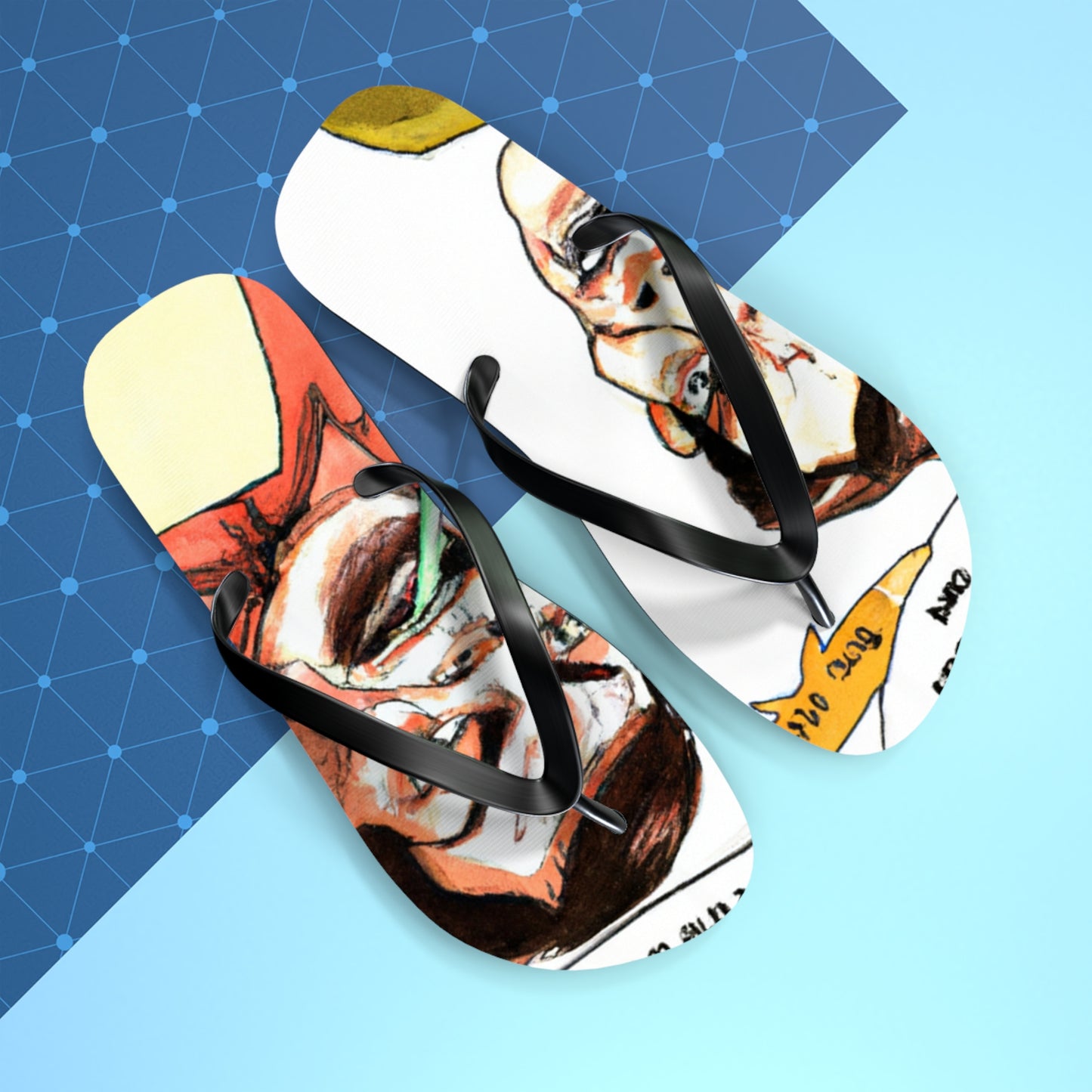 Sproosh Swiftly - Comics Collector Flip Flop Beach Sandals