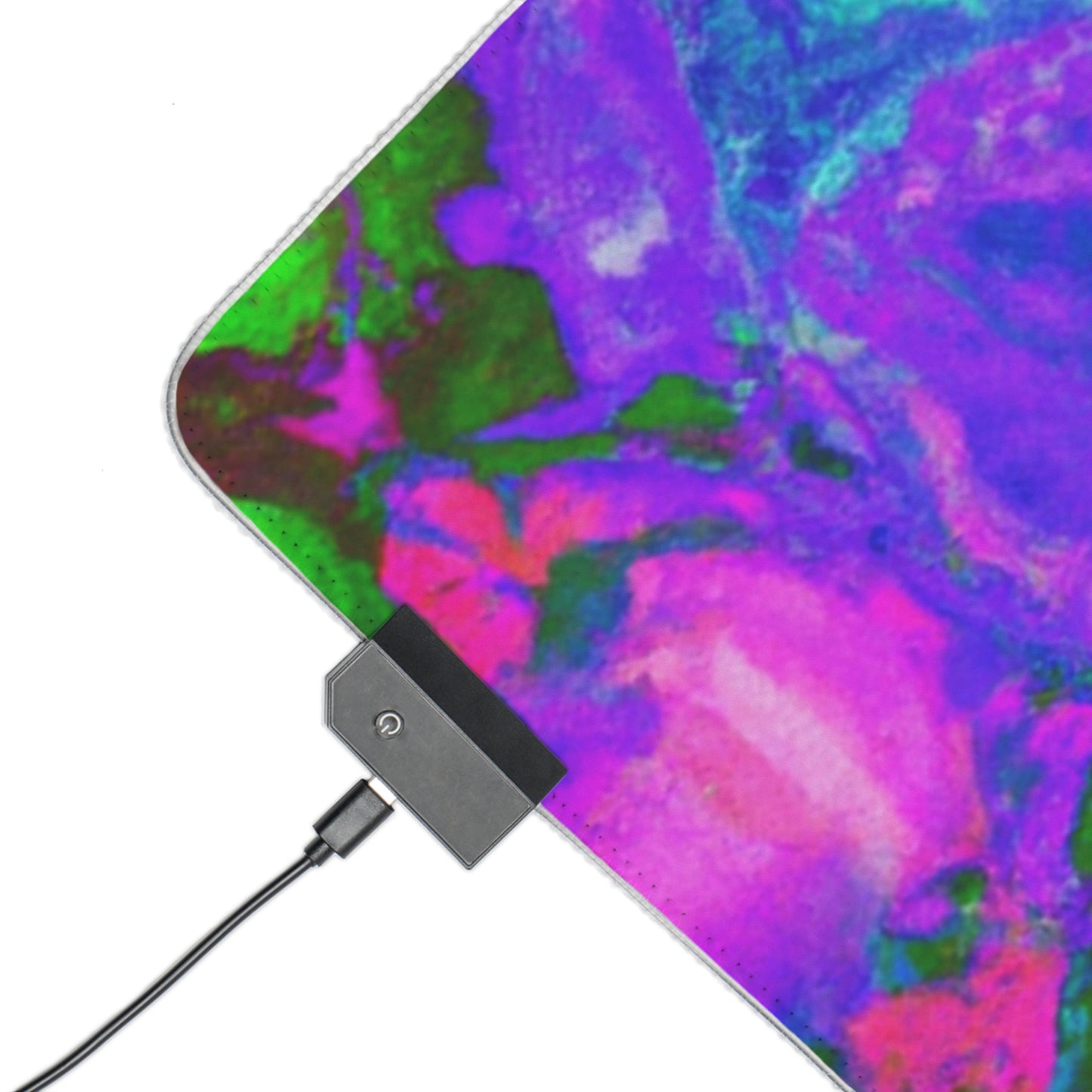 Jedediah Blaster - Psychedelic Trippy LED Light Up Gaming Mouse Pad