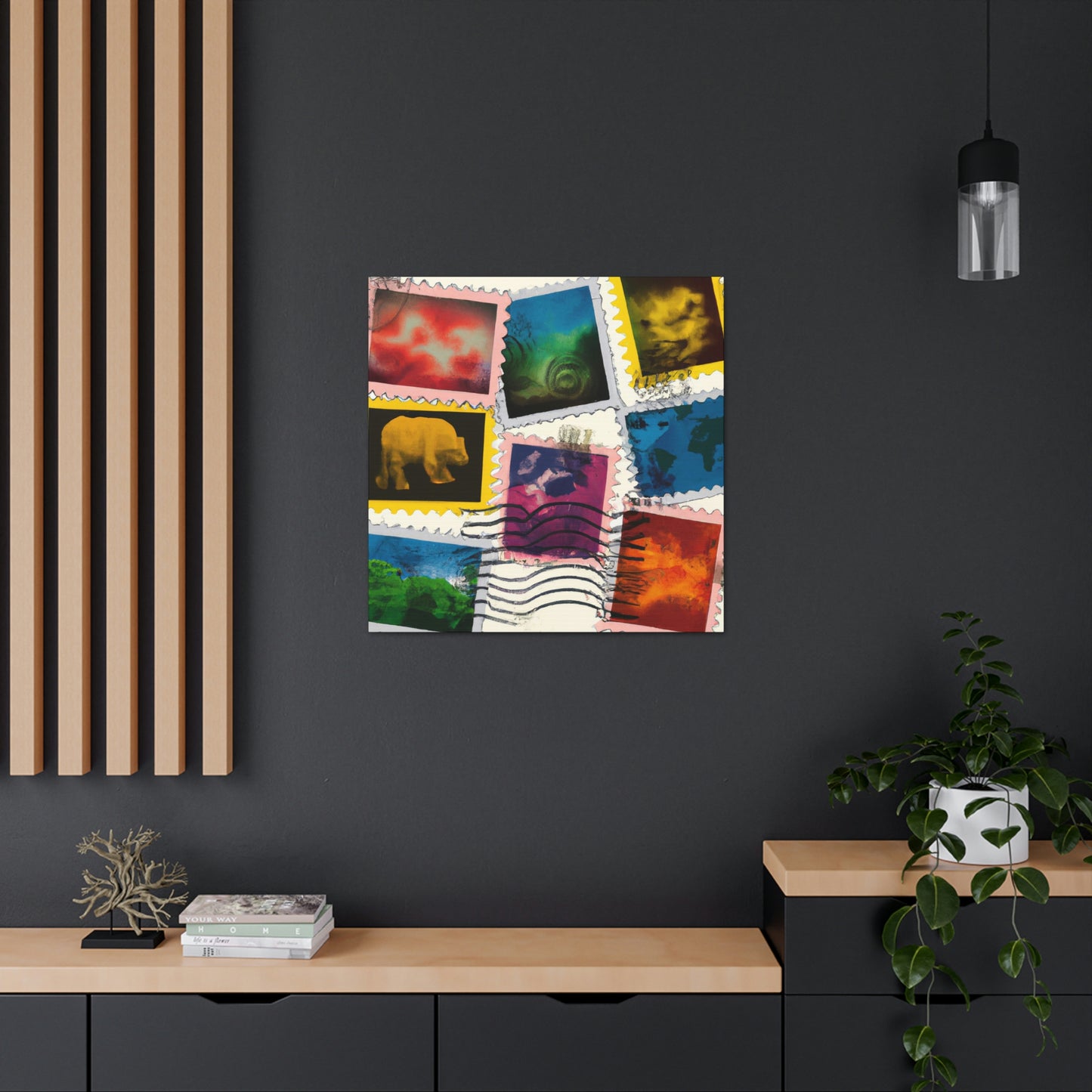 Global Wonders Collection. - Canvas