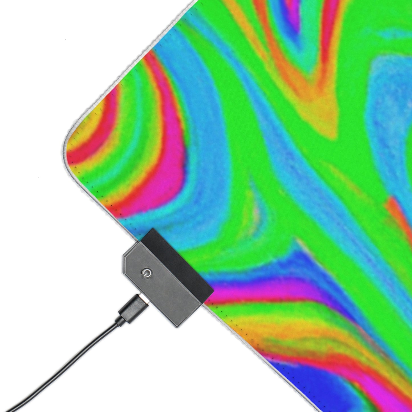 Gus 'The Groove' Gatsby - Psychedelic Trippy LED Light Up Gaming Mouse Pad