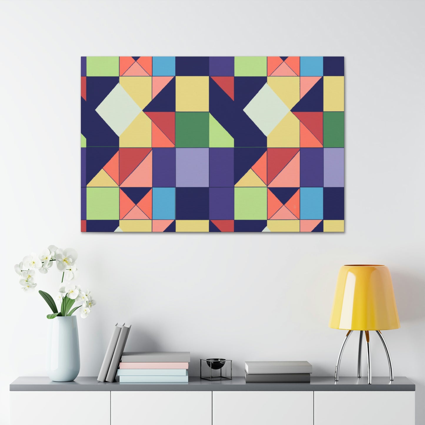 Miles Whitewell - Geometric Canvas Wall Art