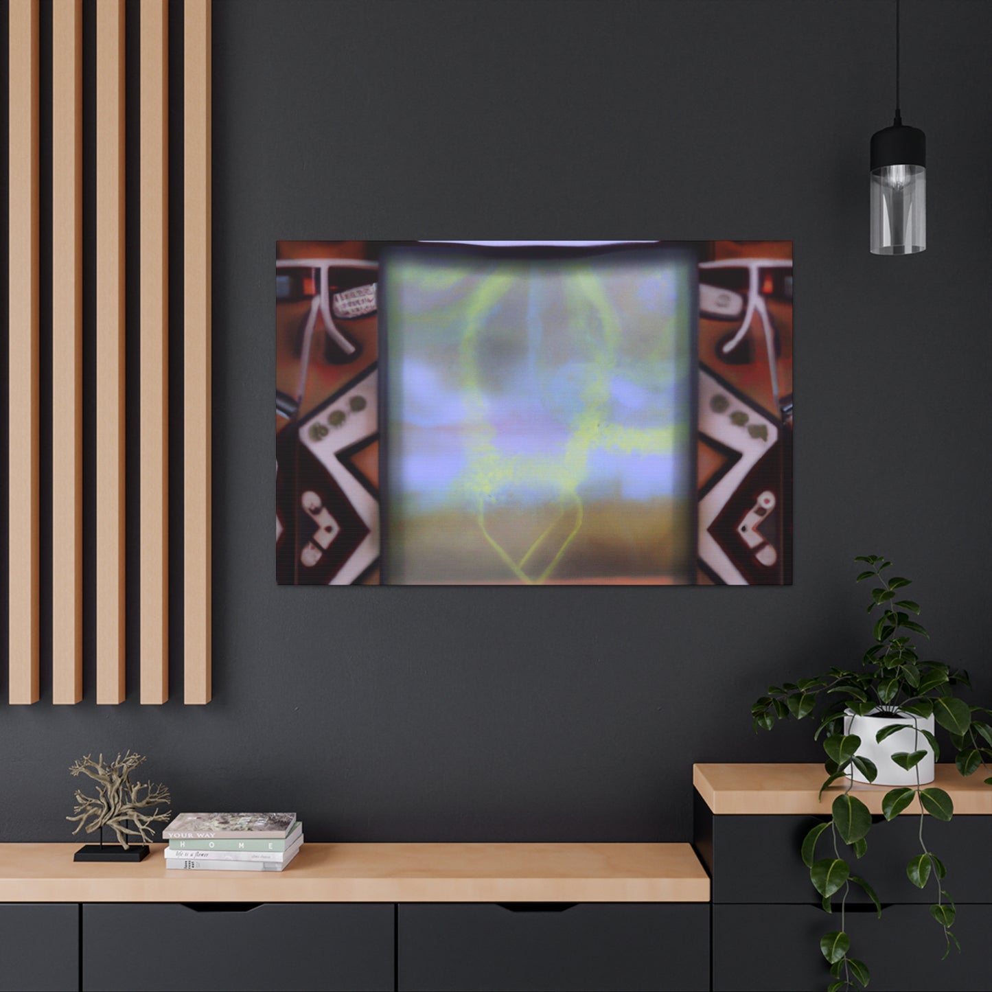 Running Elk - Native American Indian Canvas Wall Art