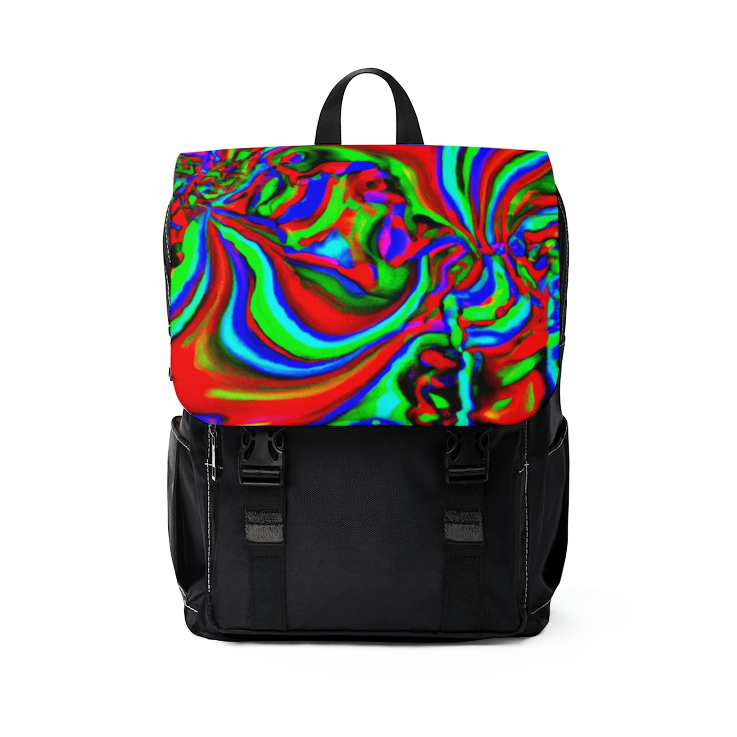 Remyliére - Psychedelic Shoulder Travel Backpack Bag