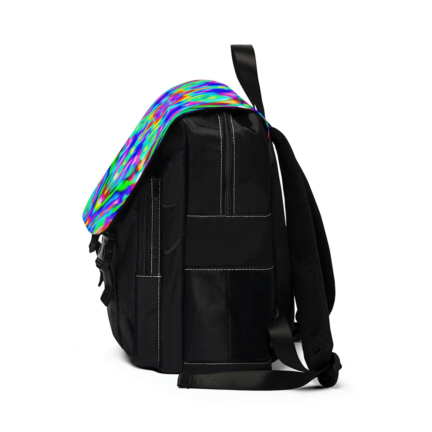 .

Genevieve Luxe - Psychedelic Shoulder Travel Backpack Bag
