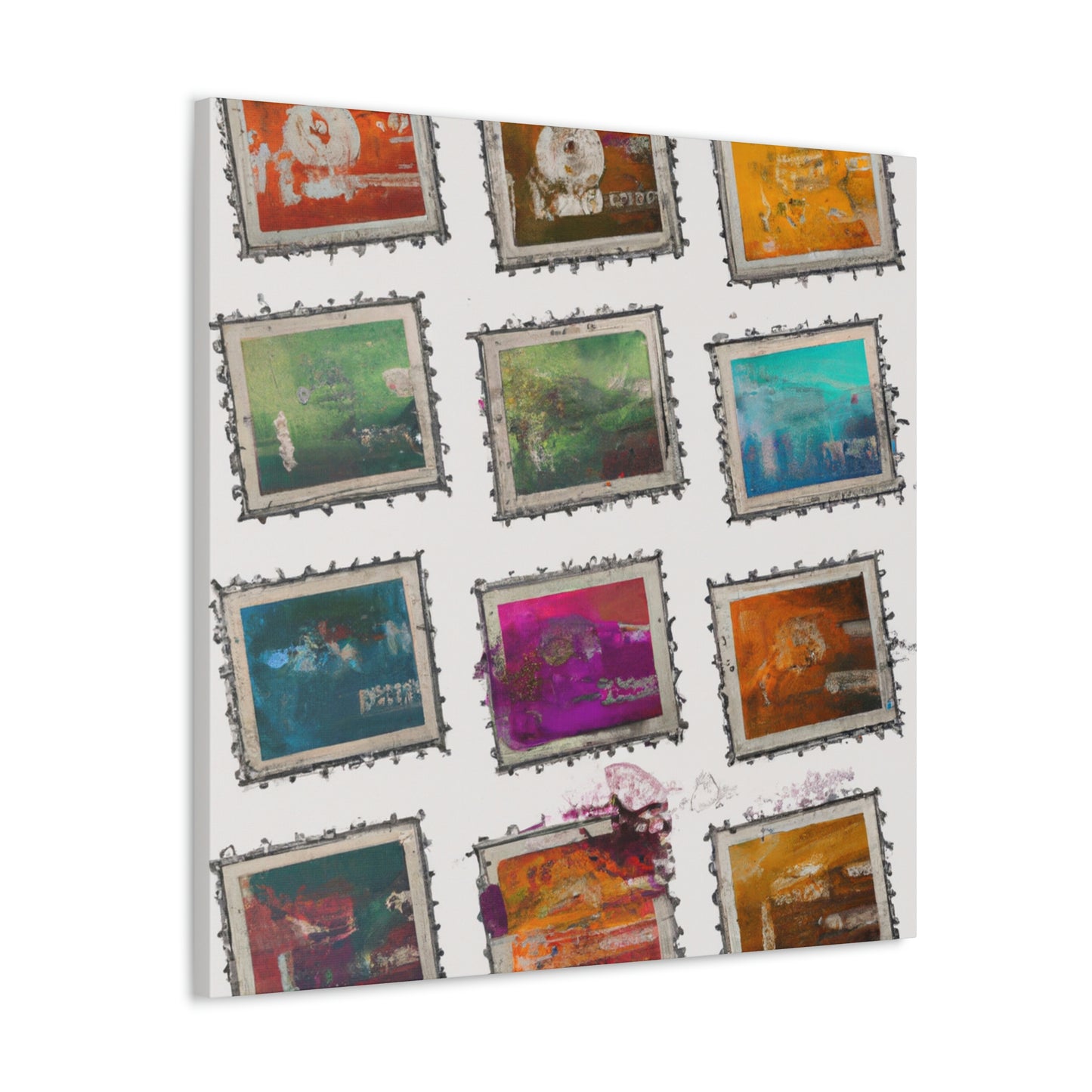 International Heritage Stamps. - Canvas