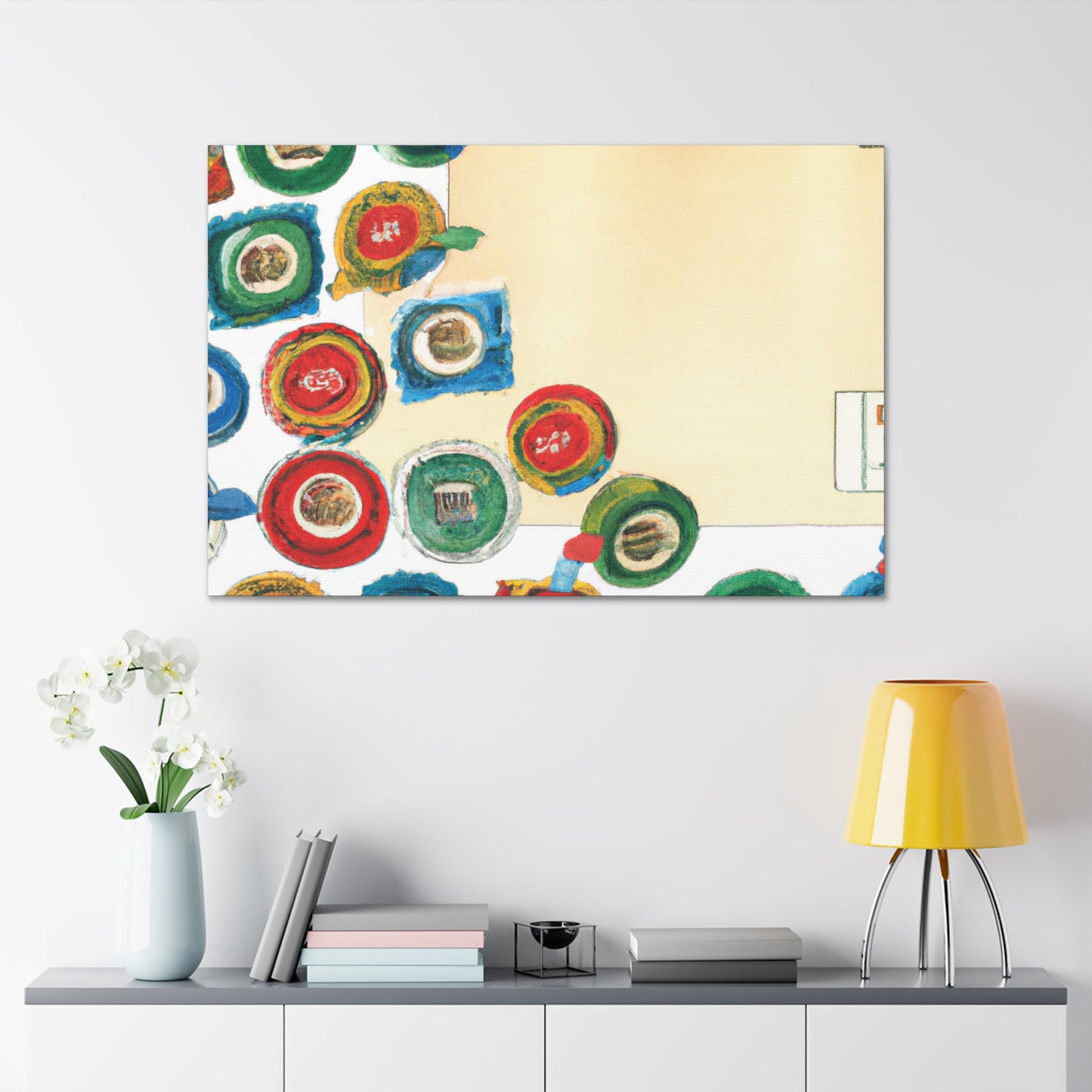 "Cultural Celebrations" - Postage Stamp Collector Canvas Wall Art