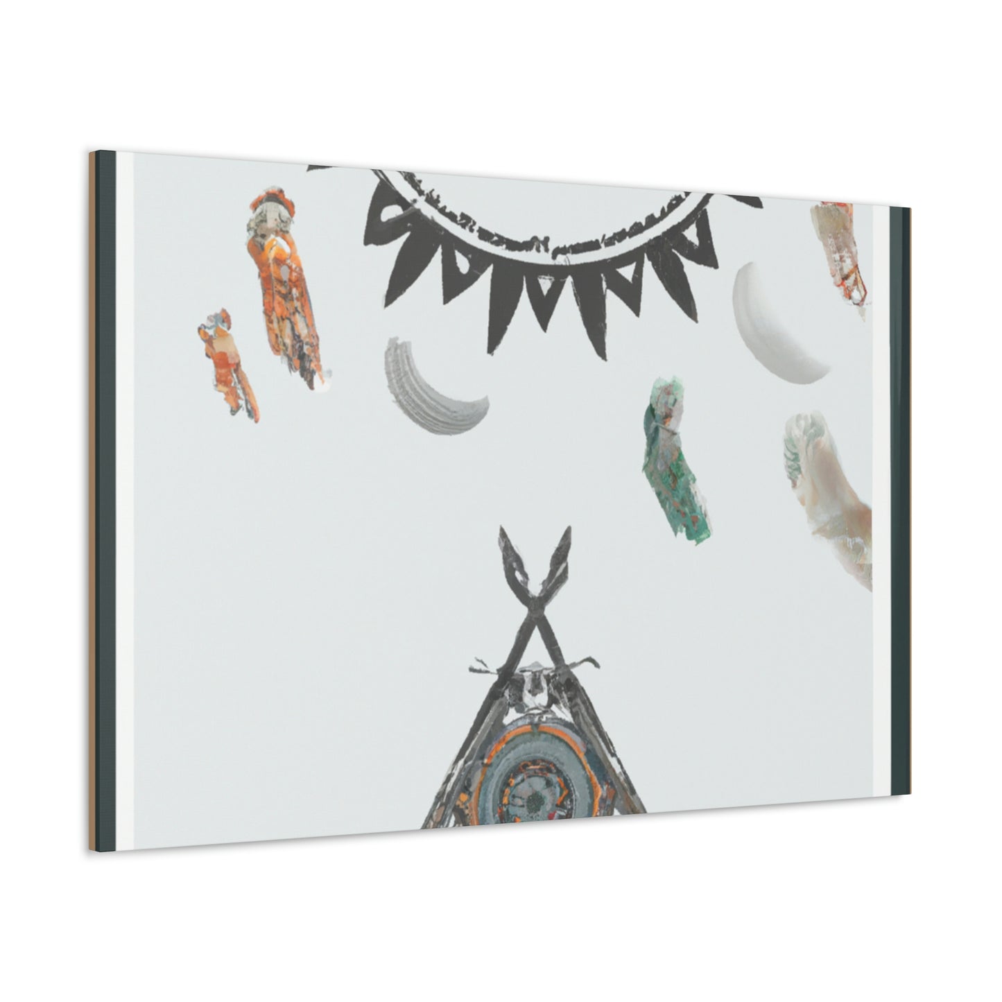 Sacajawea Redfeather - Native American Indian Canvas Wall Art