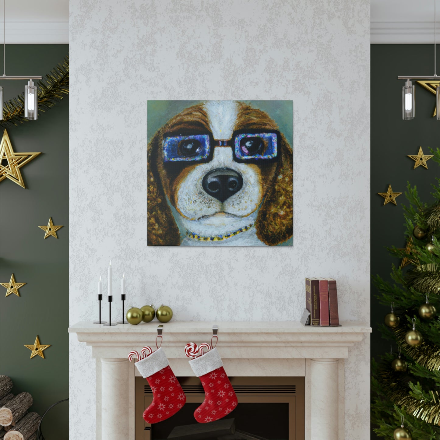 Snoopy the Brave. - Dog Lovers Canvas Wall Art