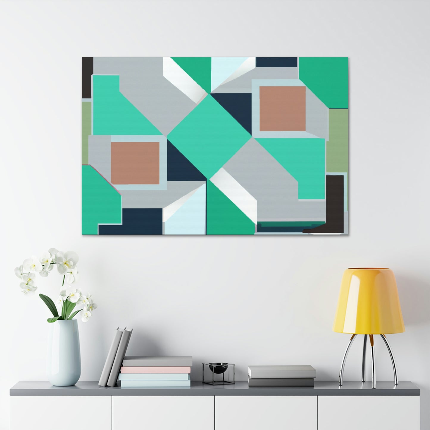 .

Griselda Juniper - Geometric Canvas Wall Art