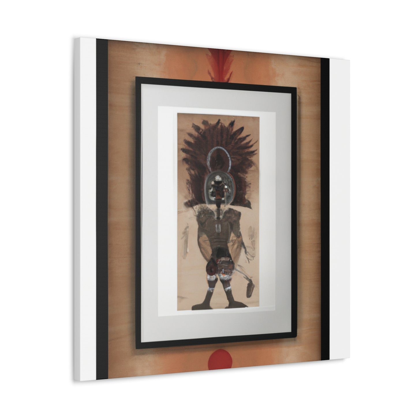 Chief Great Eagle - Native American Indian Canvas Wall Art