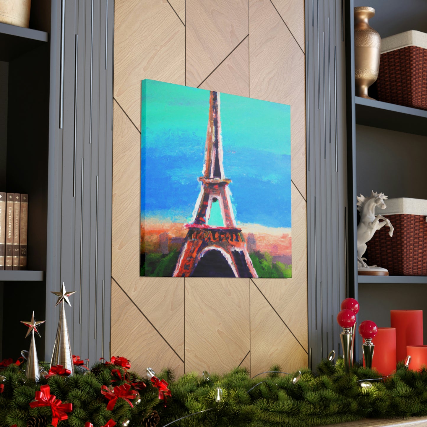 Marcelina Legrand - Eiffel Tower Canvas Wall Art