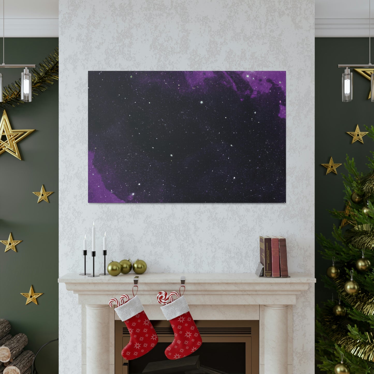 Caroline Moonbeam - Astronomy Canvas Wall Art