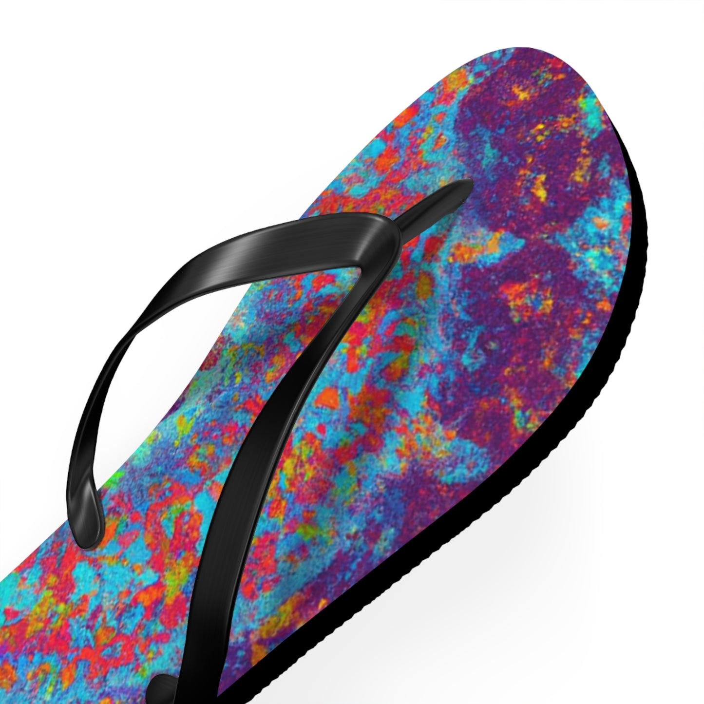 Abigail Cuthbert, Bootmaker - Psychedelic Trippy Flip Flop Beach Sandals