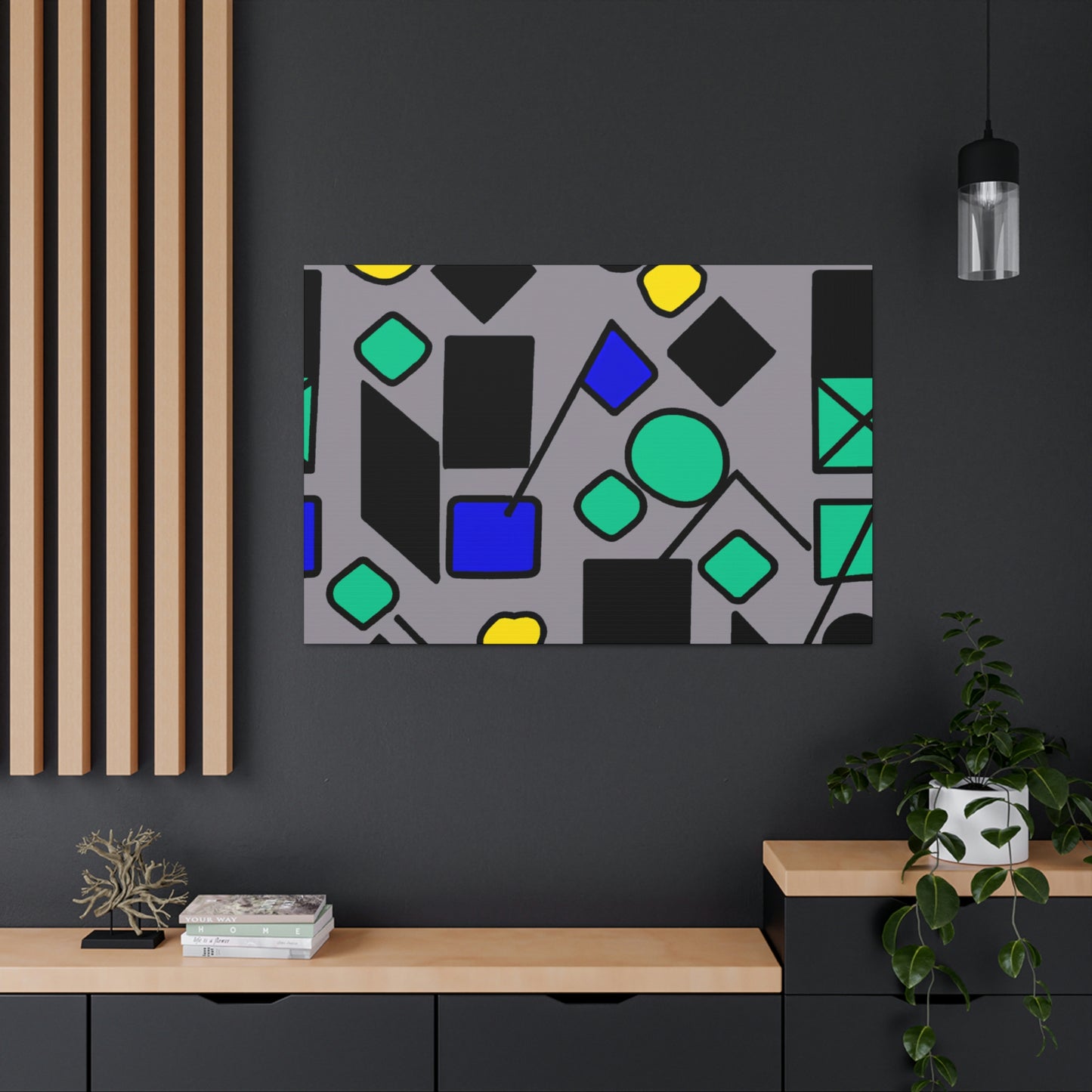 Izabela Steiner - Geometric Canvas Wall Art