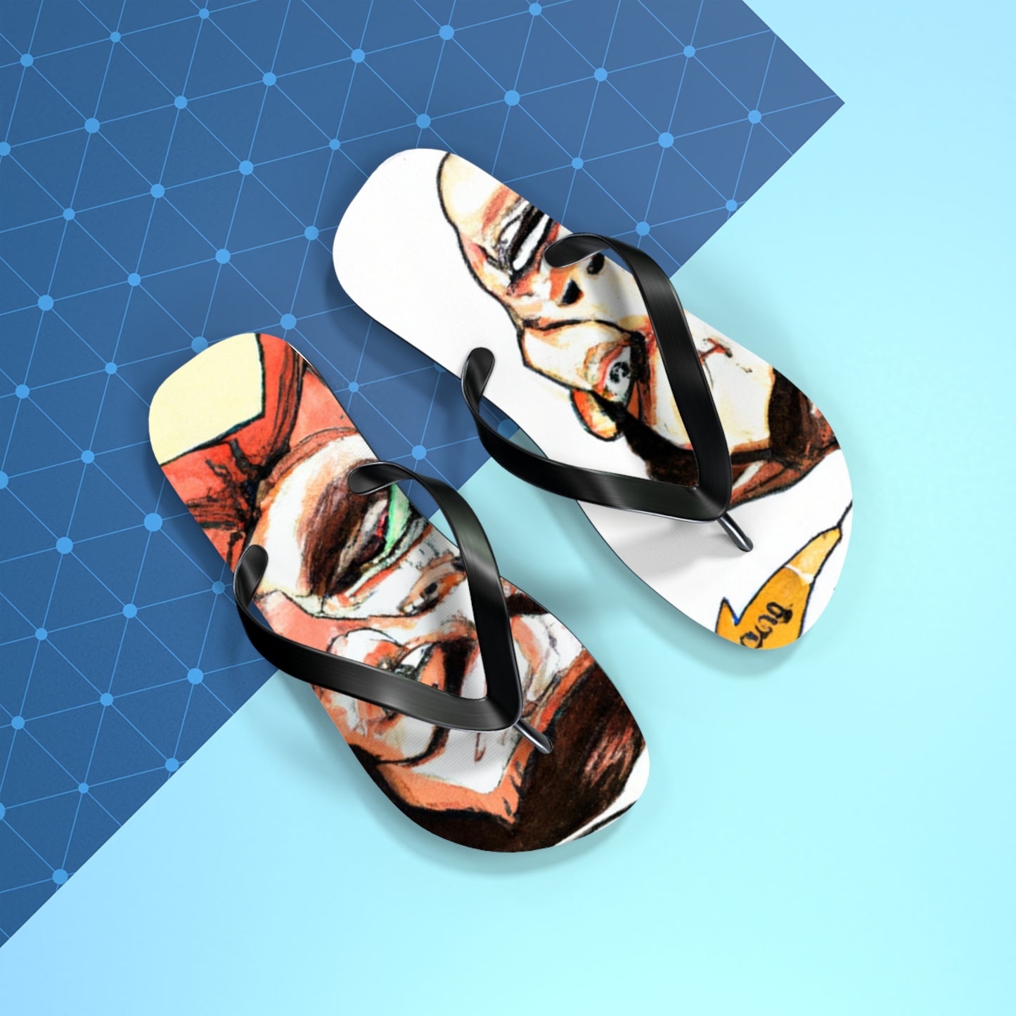 Sproosh Swiftly - Comics Collector Flip Flop Beach Sandals