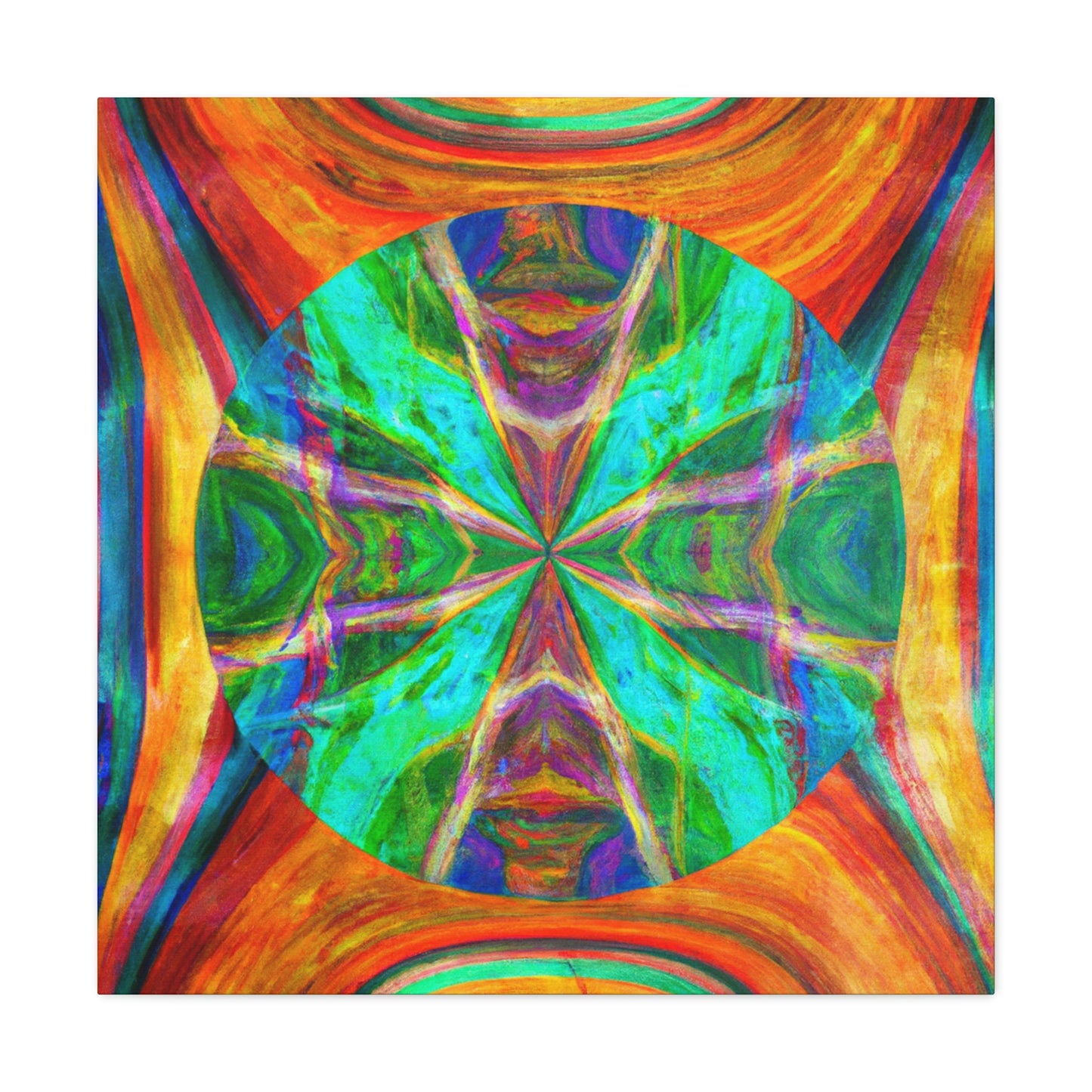 Sylvester Haggertly - Psychedelic Canvas Wall Art