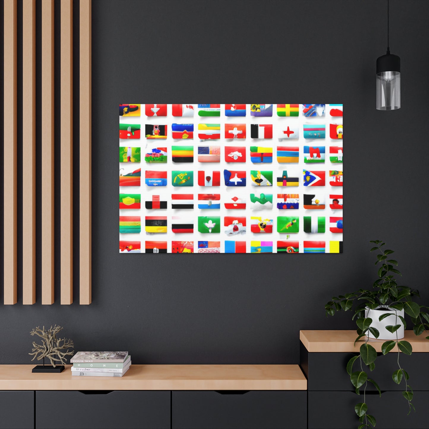 Adela Chotek von Chotkowa, Baroness of Czernin. - Flags Of The World Canvas Wall Art