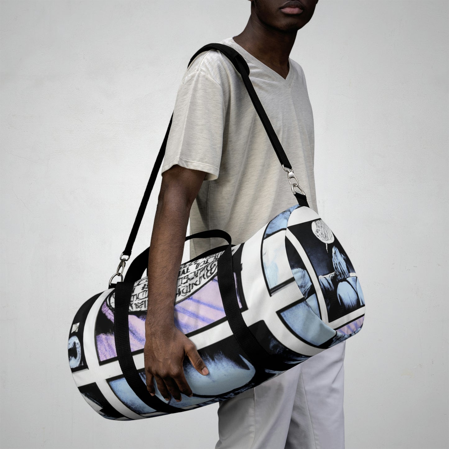 Silas Kingsly, Purveyor of Luxury Duffle Bags - Comic Book Duffel Bag