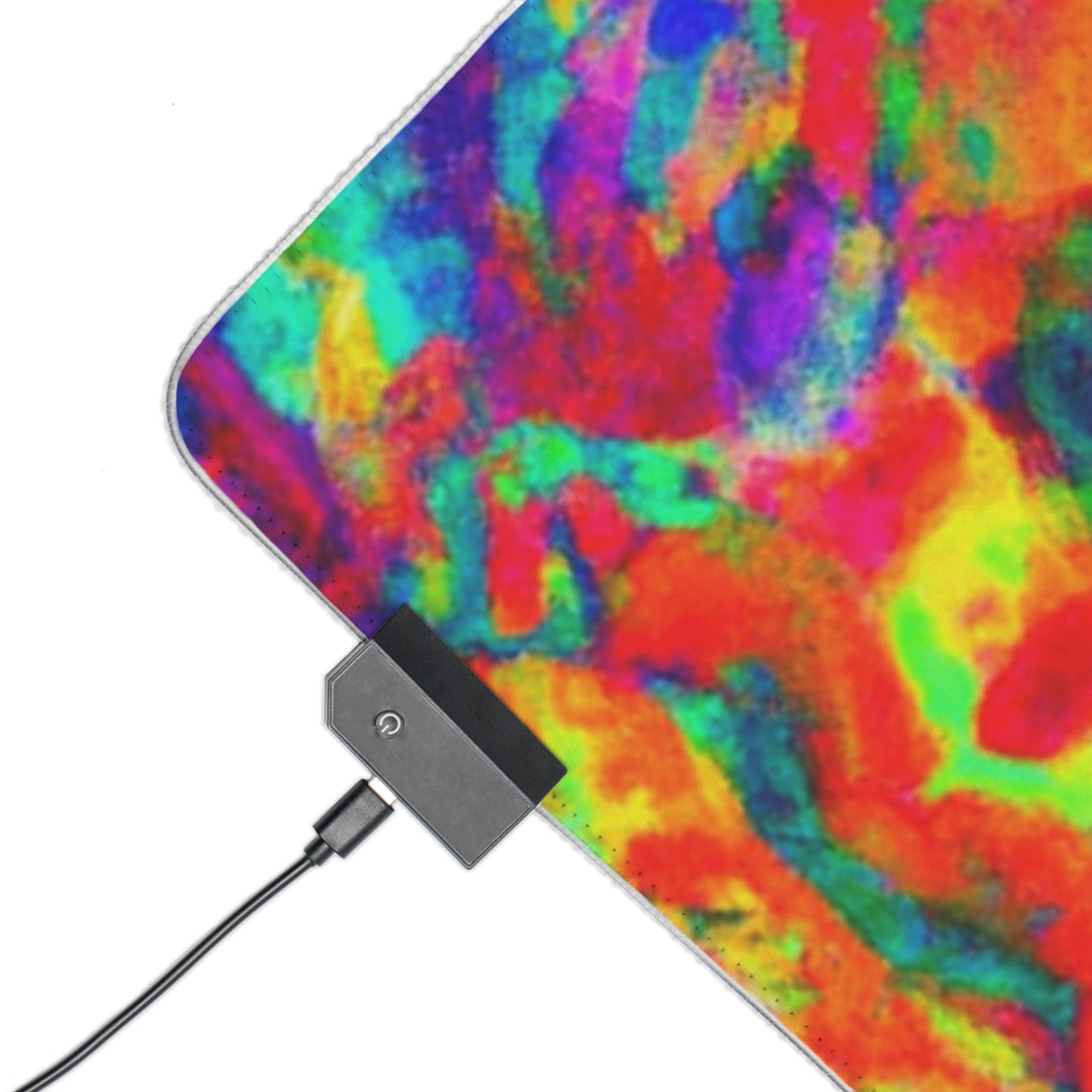 Alan Rocketblast - Psychedelic Trippy LED Light Up Gaming Mouse Pad