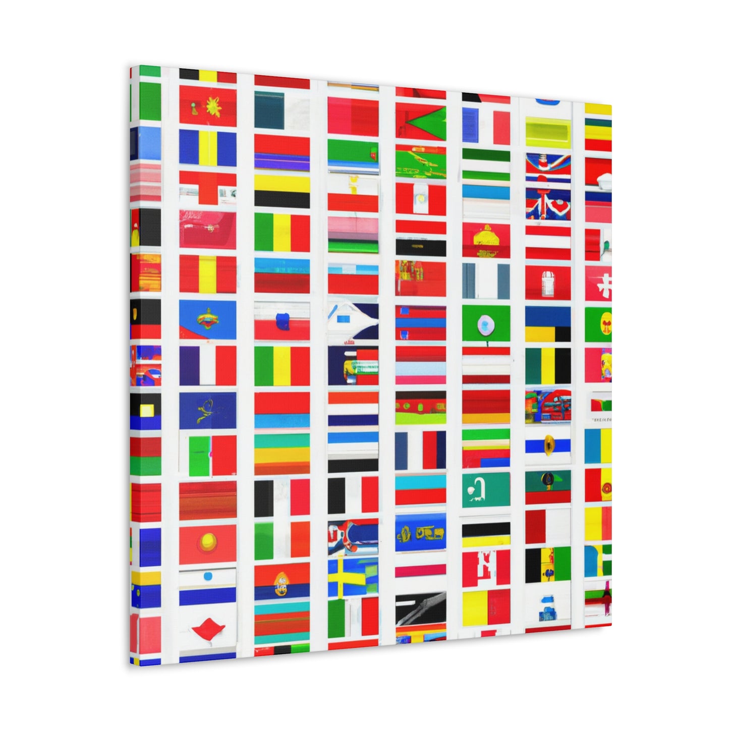 John Gable, Flag Designer - Flags Of The World Canvas Wall Art