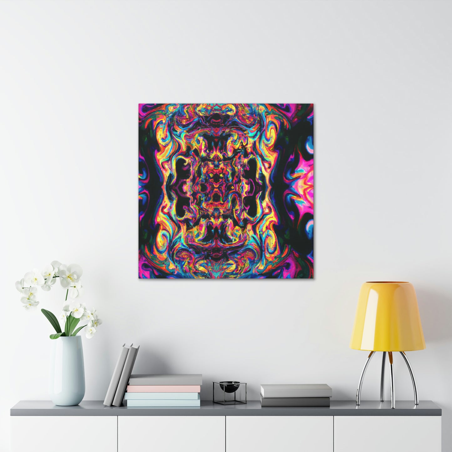 Walter Judd - psychedelic Canvas