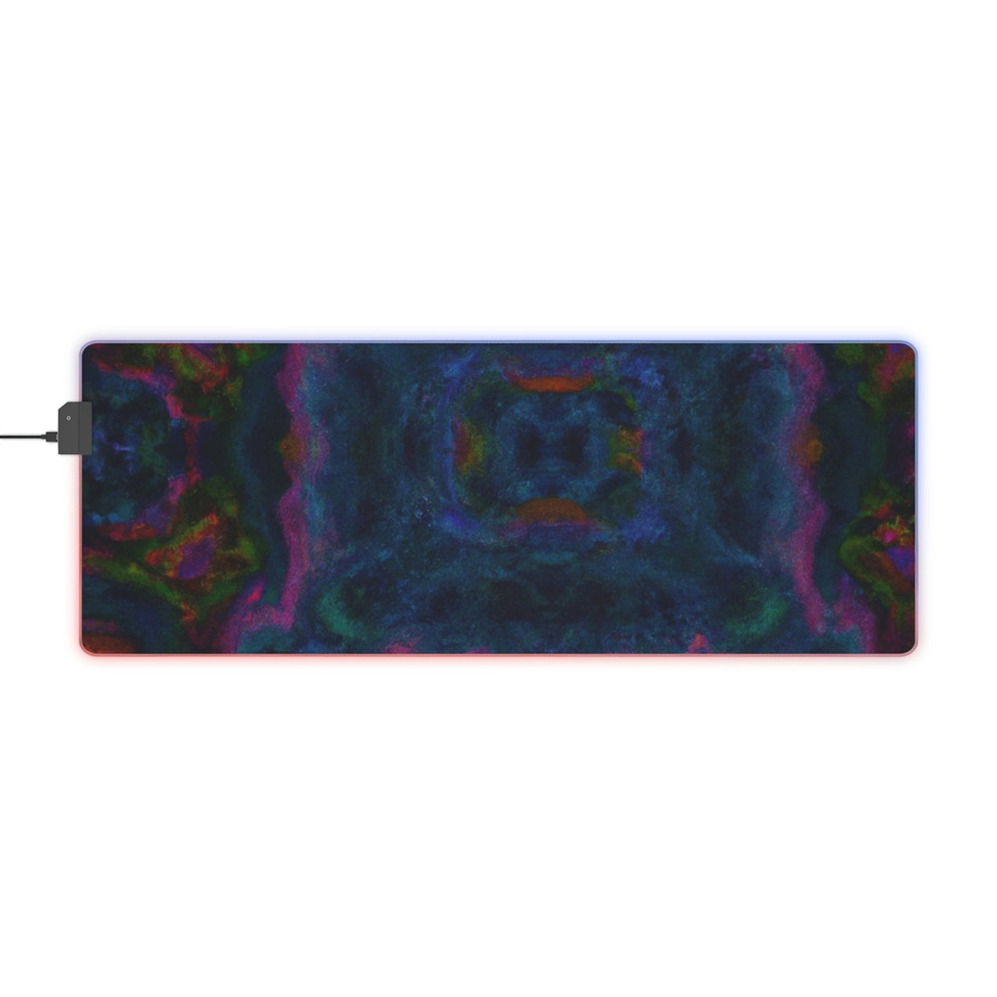 Robbie Rocketman - Psychedelic Trippy LED Light Up Gaming Mouse Pad