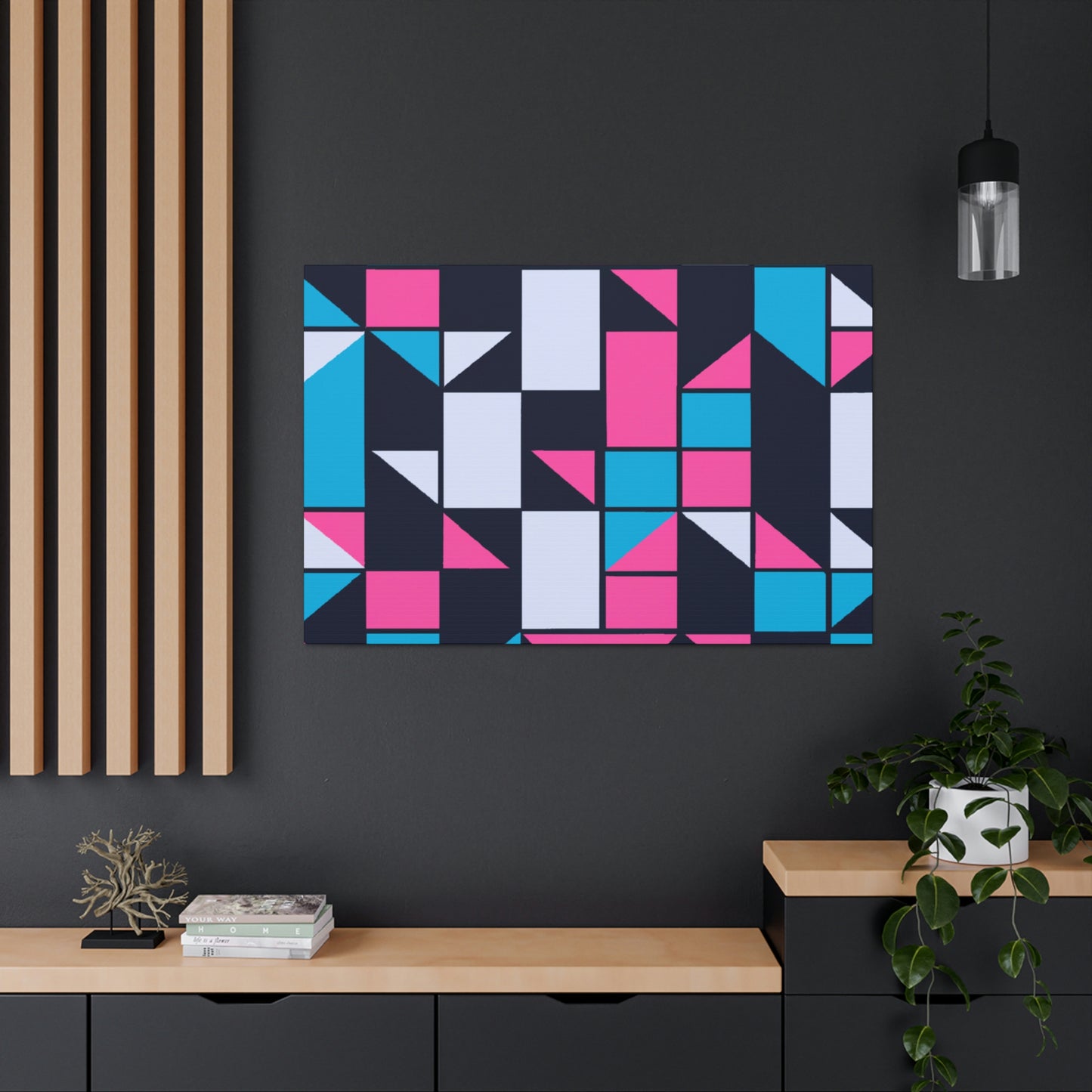Eliza Edison - Geometric Canvas Wall Art