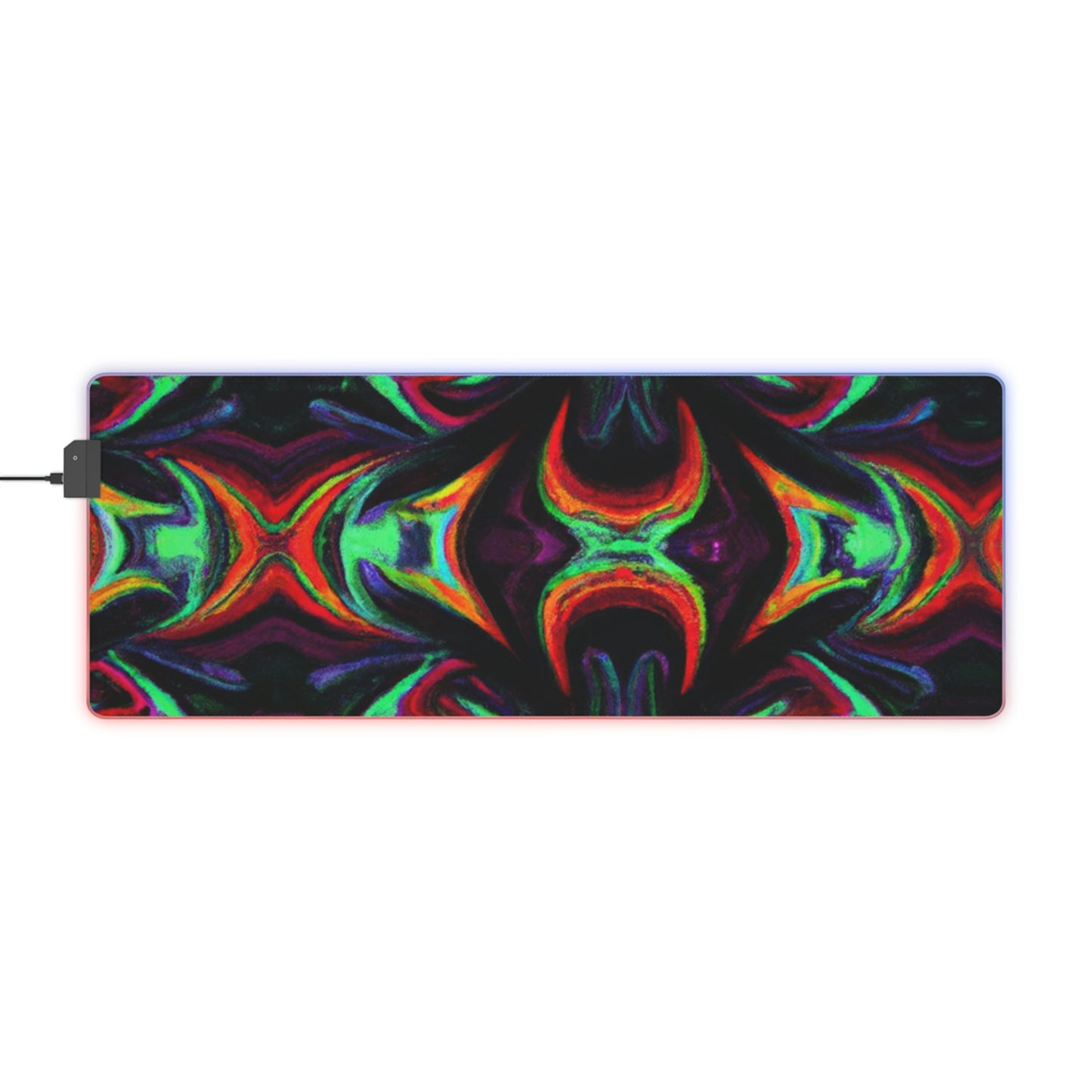 Roy Rumblepants - Psychedelic Trippy LED Light Up Gaming Mouse Pad