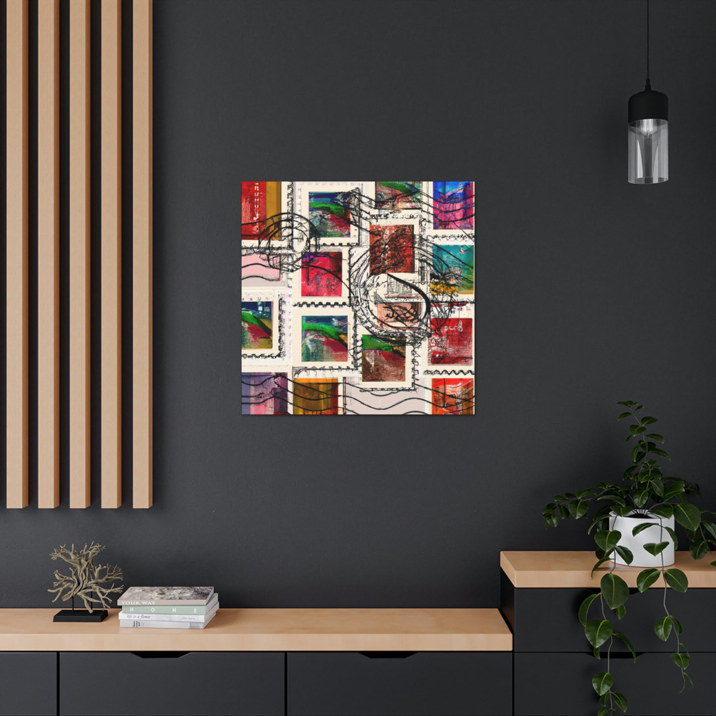 International Masterpieces of Philately Stamps - Postage Stamp Collector Canvas Wall Art