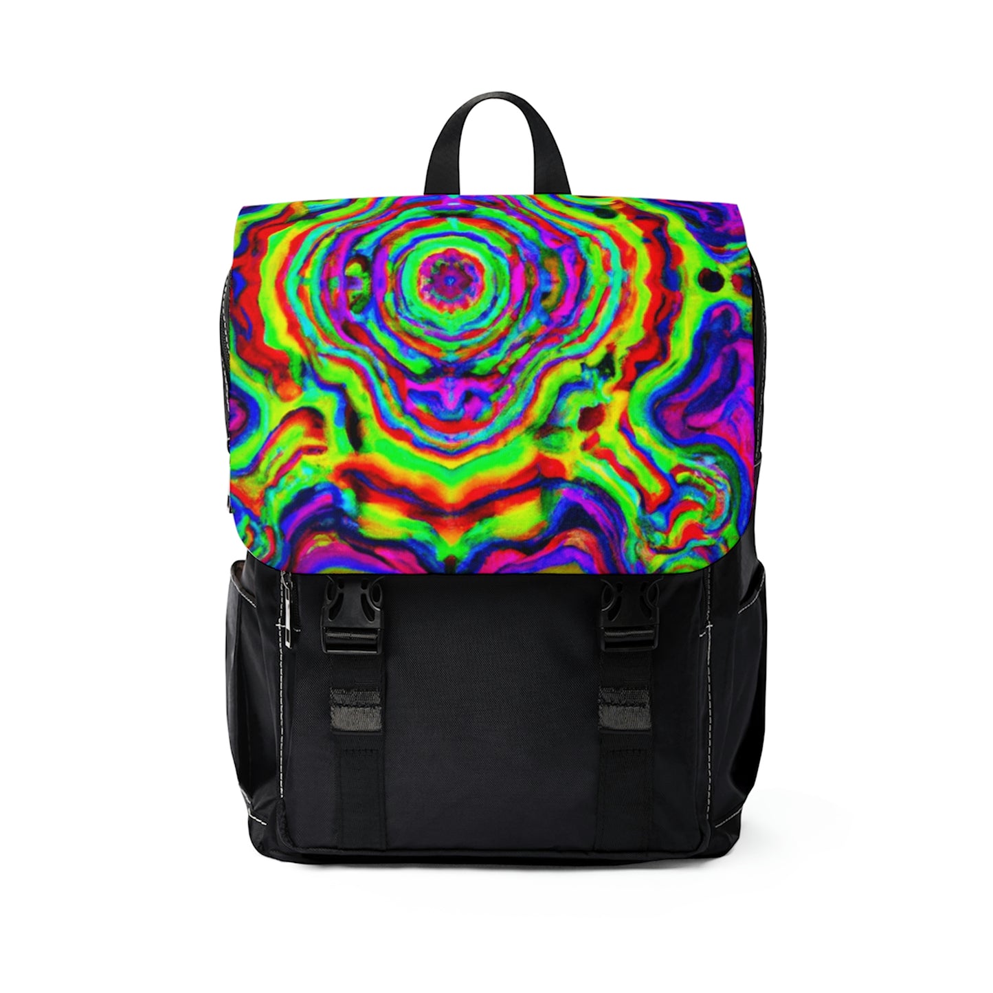 Edelstan - Psychedelic Shoulder Travel Backpack Bag