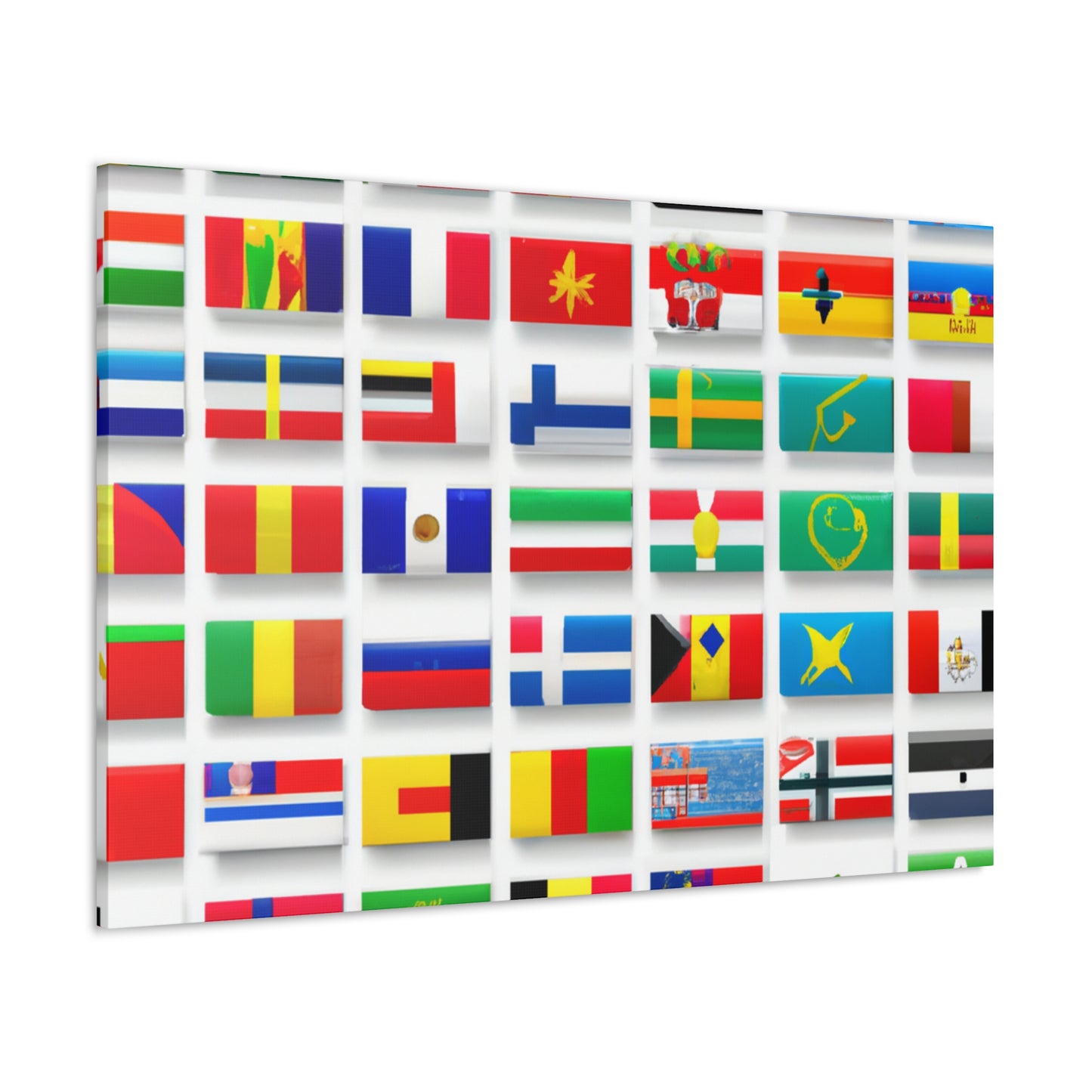 's name

John Bellamy Wilson - Flags Of The World Canvas Wall Art