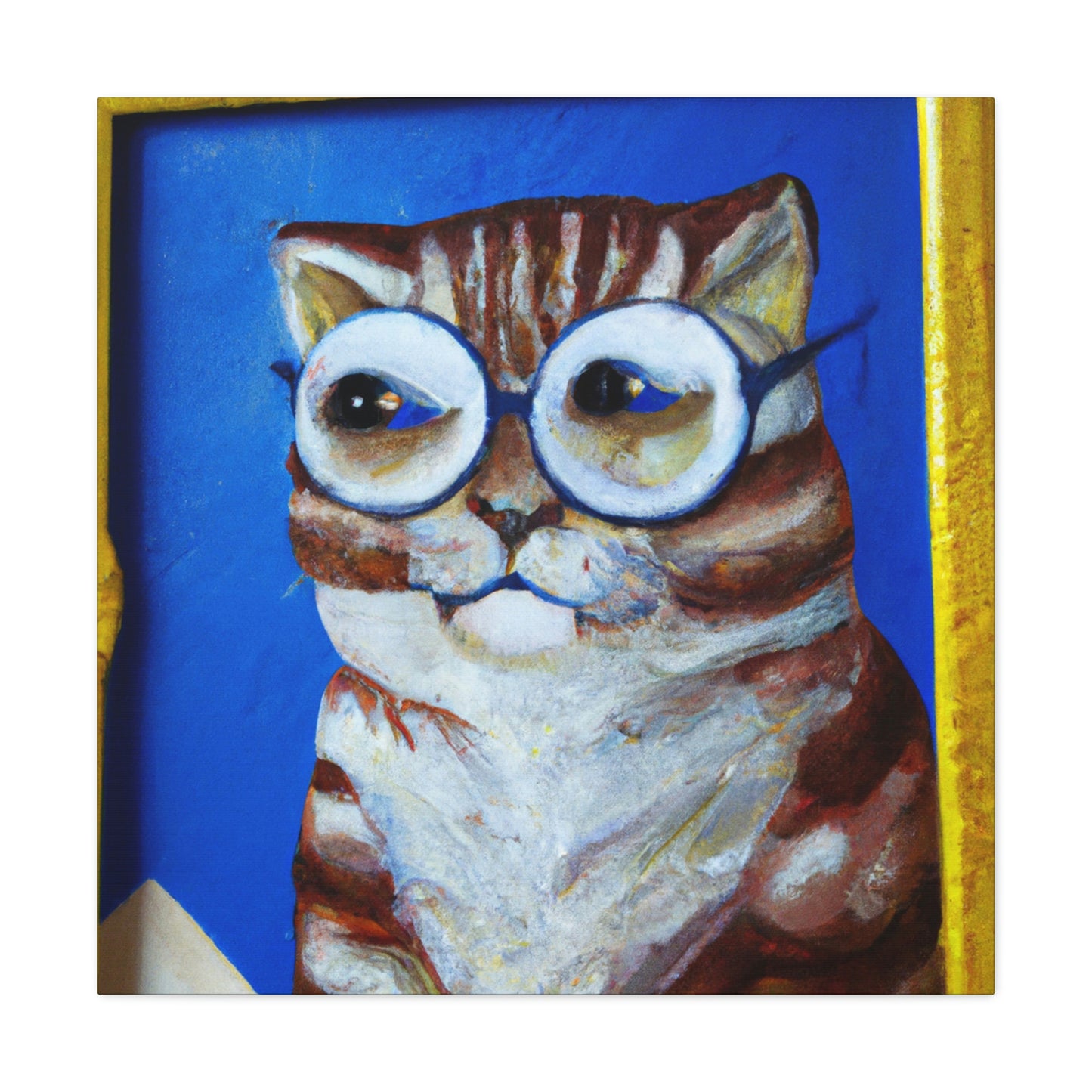 Puffy Tomkinson - Cat Lovers Canvas Wall Art